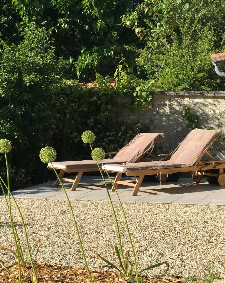 Les Ombrieres Bed & Breakfast Porcheresse Exterior foto